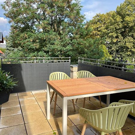 Helle Terrassenwohnung In Traumlage Von ドレスデン エクステリア 写真